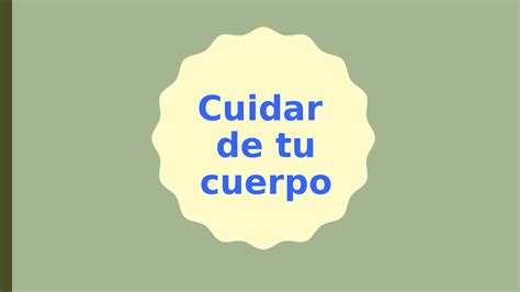 Cuida Tu Cuerpo Y Mente Diapositivas De Medicina Interna Docsity