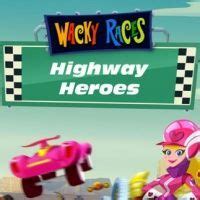 Highway Heroes Wacky Races Games Boomerang