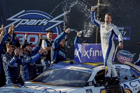 Allmendinger Wins Talladega To Advance In Xfinity Playoffs AP News