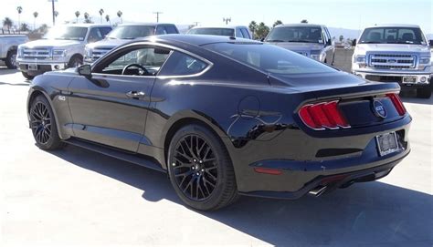 Black 2015 Ford Mustang GT Fastback