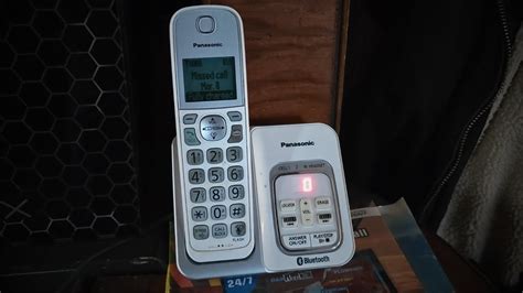 Panasonic Kx Tgd663m Cordless Phone Set White Product Video Youtube