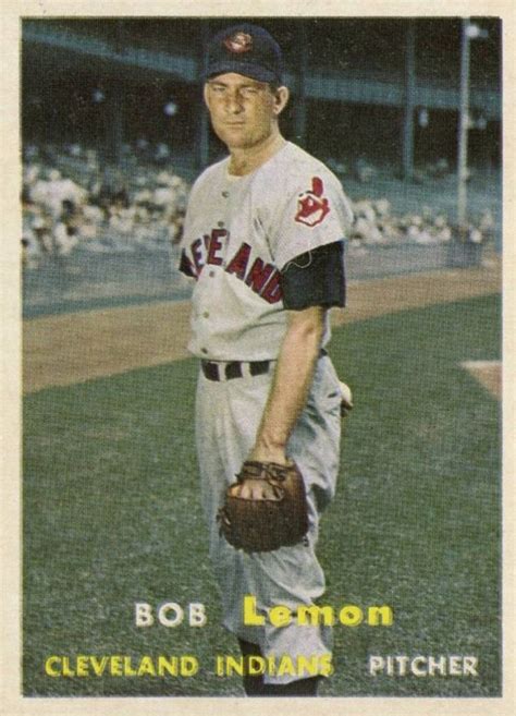 1957 Topps Bob Lemon 120 Baseball Vcp Price Guide