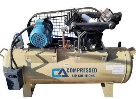 5 HP Two Stage Reciprocating Compressor At 40000 Two Stage