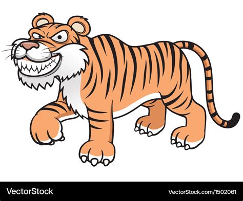 Tiger Royalty Free Vector Image VectorStock