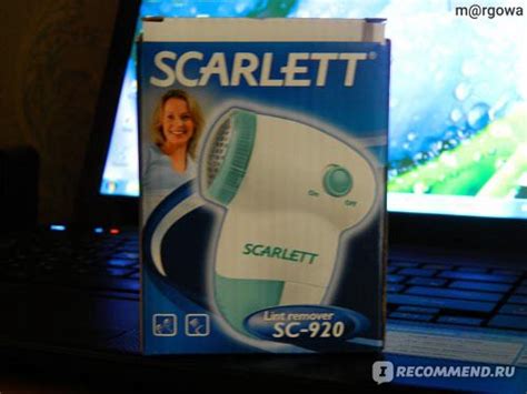 Машинка для удаления катышков SCARLETT Lint remover SC-920 - «Маленькая ...