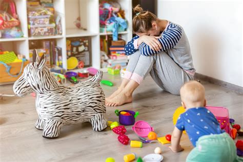 La depresión de las madres que se quedan en casa una realidad que