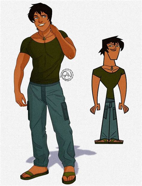 Artist Redraws 20 Total Drama Island Characters In A More Realistic Way - Daily News