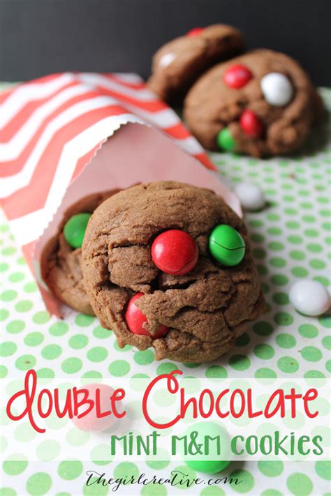 Double Chocolate Mint M&M Cookies Pictures, Photos, and Images for ...