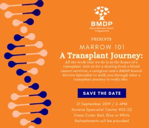 BMDP MARROW 101 POSTER World Marrow Donor Day