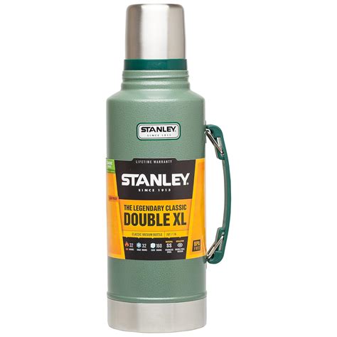 Stanley Classic Vacuum Bottle 2QT Hammertone Green Amazon In Home