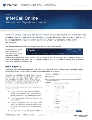 Fillable Online Administrator Reports And Invoices Fax Email Print