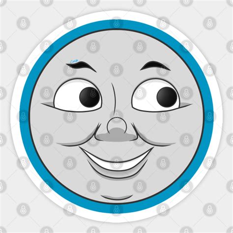 Edward smiling face - Thomas And Friends - Sticker | TeePublic