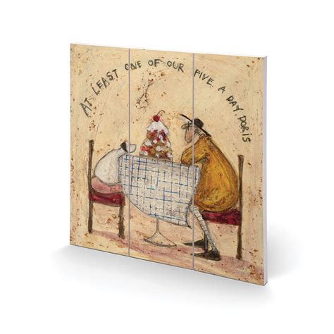 Sam Toft At Least One Of Our Five A Day Doris Wooden Art Sold At