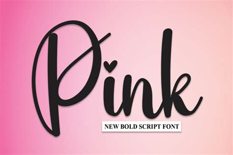 Pink Script Typeface Download Free Font