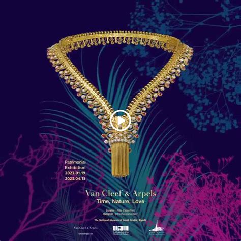 Van Cleef And Arpels Time Nature Love Exhibition The Saudi National