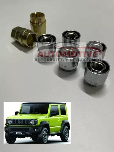 Kit De Pzs Tuercas De Seguridad Corta Suzuki Jimny Cuotas Sin