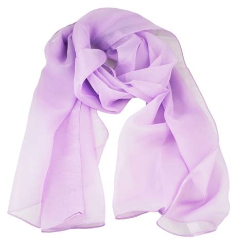 Plain Lilac Chiffon Scarf From Ties Planet Uk