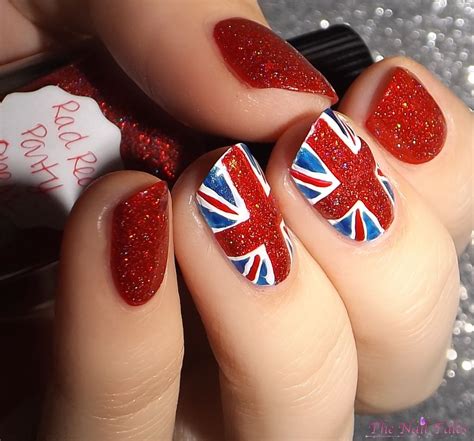 Union Jack Nail Art The Nail Tales Union Jack Nails Nail Art