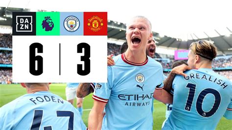 Manchester City Vs Manchester United 6 3 Resumen Y Goles