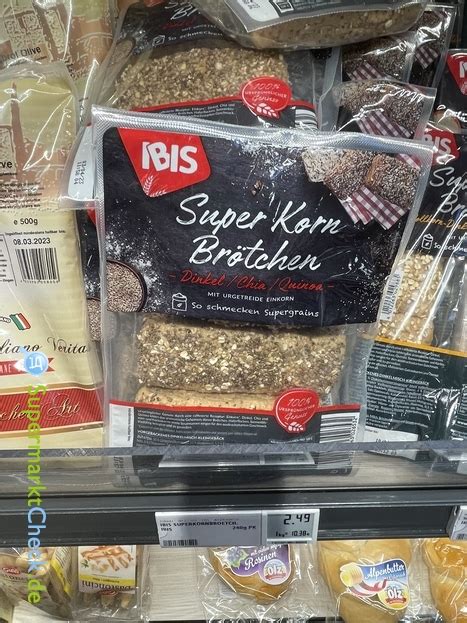 Ibis Super Kornbrötchen Dinkel Chia Quinoa Preis Angebote Kalorien