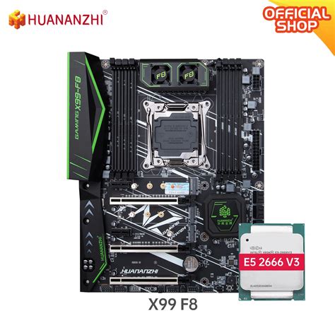 Huananzhi X99 F8 X99 Motherboard With Intel Xeon E5 2666 V3 Lga 2011 3