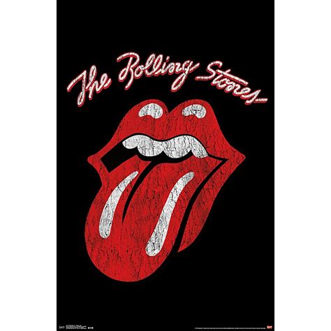 Trends International Rolling Stones Classic Logo Poster Music Arts