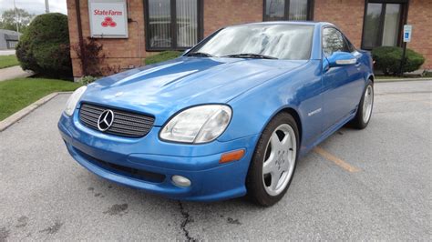 2001 Mercedes Benz Slk230 Convertible At Indy 2017 As G160 Mecum Auctions