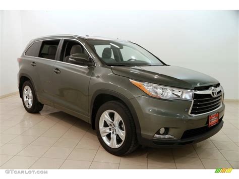 Alumina Jade Metallic Toyota Highlander Limited Awd