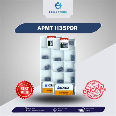 Jual Insert APMT 1135PDR APMT 1135 PDR MERK KORLOY Shopee Indonesia