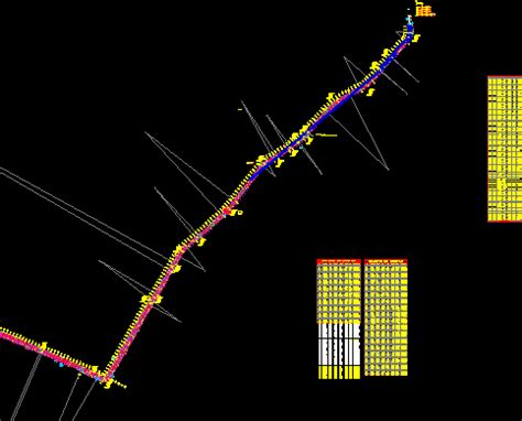 Planos De Camino En Dwg Autocad Carreteras Caminos Y Calles Obras