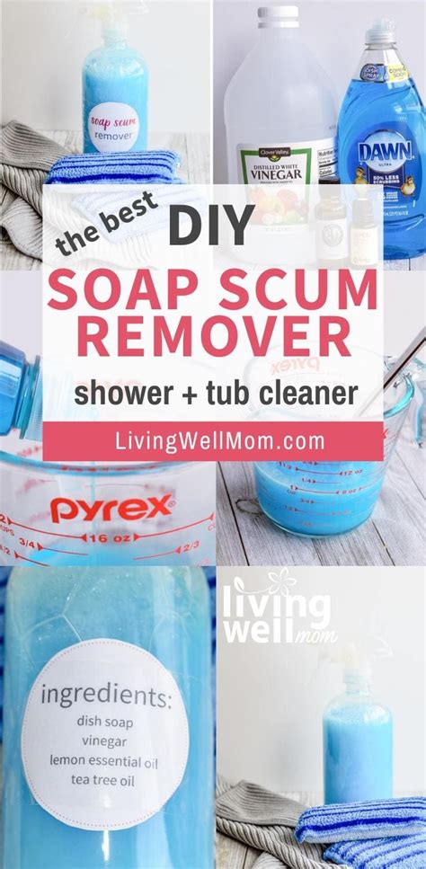 Diy Soap Scum Remover Shower Cleaner {spray Wipe Away}