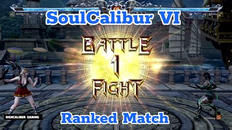 SoulCalibur VI Sophitia Vs Xianghua WolfWhip Ranked Match YouTube