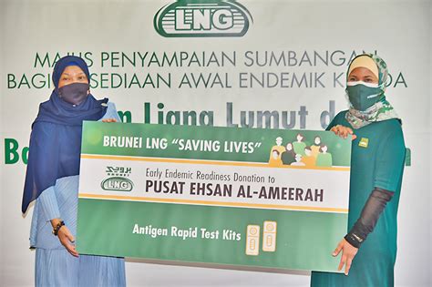 Brunei LNG Hulur Sumbangan Bantu Komuniti Media Permata Online