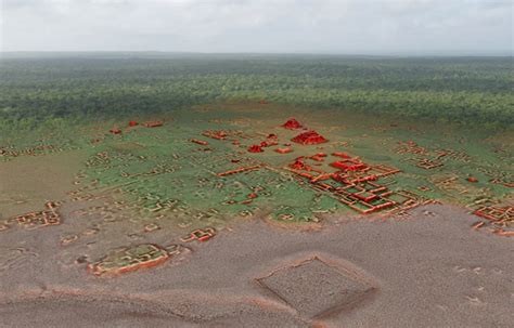 Lidar Reveals Extent Of Maya City Beneath Jungle Canopy