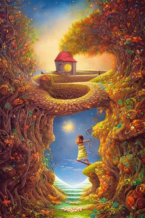 By Jacek Yerka And Cyril Rolando Stable Diffusion OpenArt