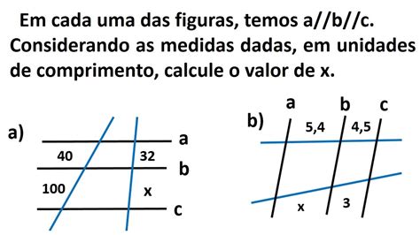 Atividades Sobre Teorema De Tales