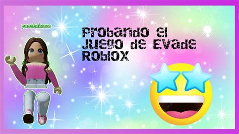 Jugando Por Primera Vez El Juego De Evade Roblox Youtube