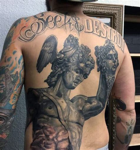 Medusa Head Tattoo Chest