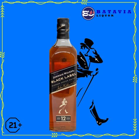 Jual Johnnie Walker Black Label 750ml Shopee Indonesia