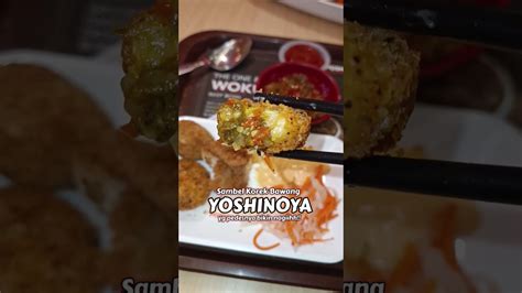 Sambel Korek YOSHINOYA Pedesnya Bikin NAGIH Shorts Short Food