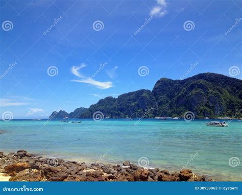 A View of PP Island, Thailand Stock Image - Image of love, green: 30939963