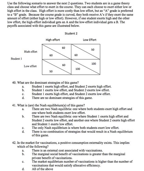 Solved Use The Following Scenario To Answer The Next Chegg