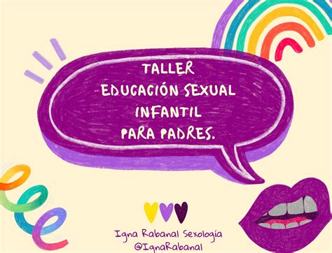 Taller Educación Sexual Infantil Para Padres Ignacia Rabanal Hotmart