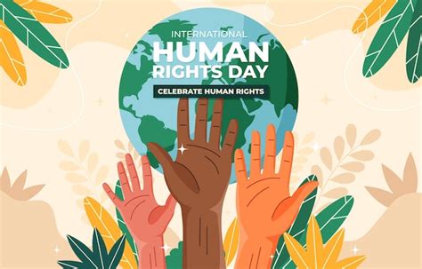 Premium Vector Human Rights Day Illustration