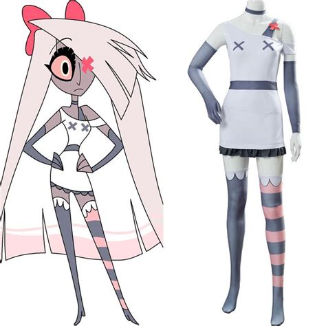 Hazbin Hotel Vaggie Outfit Halloween Carnival Suit Cosplay Costume