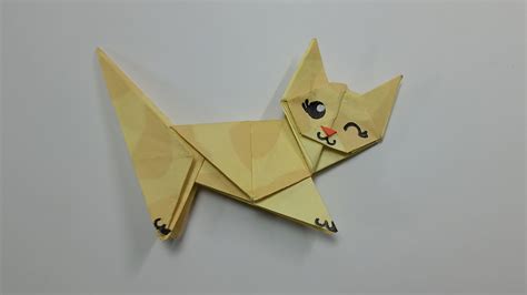 How to Make an Origami Cat