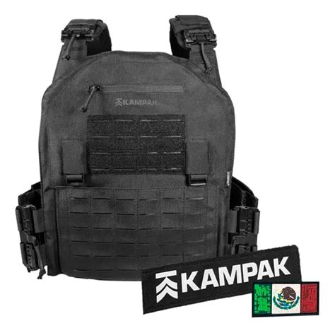 Chaleco Táctico Porta Placa Kampak Kv02bk Liberación Rápida Envío gratis