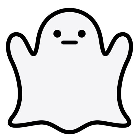 Ghost Generic Outline Color Icon