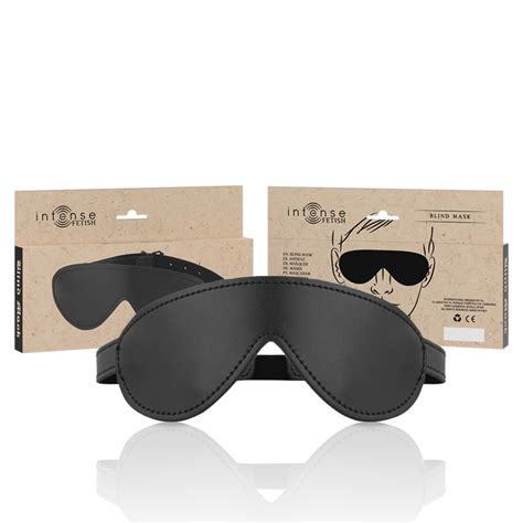 Intense Fetish Antifaz Cuero Vegano Seductime Sex Shop