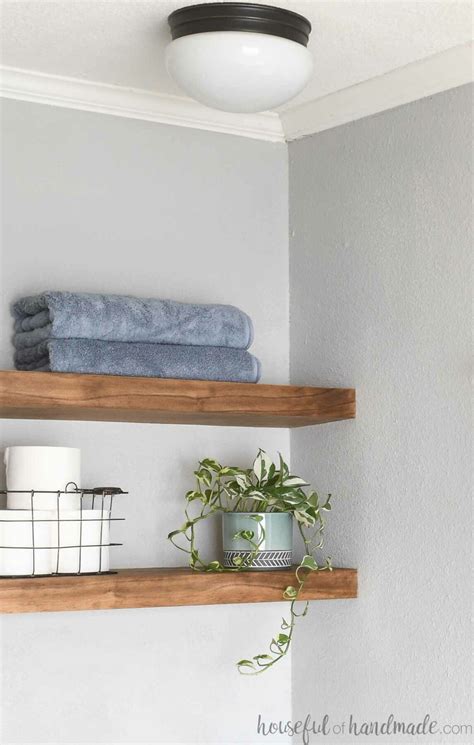 Diy Floating Shelves Bathroom